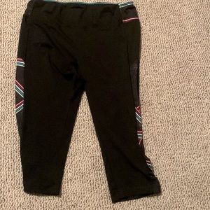Athletic, size large/grande,black-multicolored